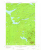 Telos Lake Maine Historical topographic map, 1:62500 scale, 15 X 15 Minute, Year 1957