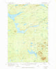 Telos Lake Maine Historical topographic map, 1:62500 scale, 15 X 15 Minute, Year 1957