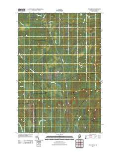 Telos Brook Maine Historical topographic map, 1:24000 scale, 7.5 X 7.5 Minute, Year 2011