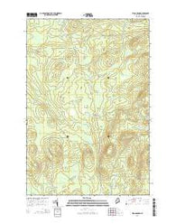 Telos Brook Maine Current topographic map, 1:24000 scale, 7.5 X 7.5 Minute, Year 2014