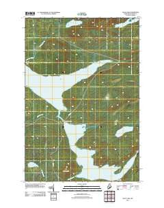 Telos Lake Maine Historical topographic map, 1:24000 scale, 7.5 X 7.5 Minute, Year 2011