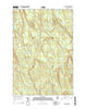 Ten Mile Lake Maine Current topographic map, 1:24000 scale, 7.5 X 7.5 Minute, Year 2014