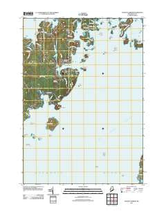 Tenants Harbor Maine Historical topographic map, 1:24000 scale, 7.5 X 7.5 Minute, Year 2011