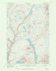 The Forks Maine Historical topographic map, 1:62500 scale, 15 X 15 Minute, Year 1956