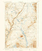 The Forks Maine Historical topographic map, 1:62500 scale, 15 X 15 Minute, Year 1907