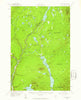 The Forks Maine Historical topographic map, 1:62500 scale, 15 X 15 Minute, Year 1956