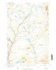 The Forks Maine Historical topographic map, 1:62500 scale, 15 X 15 Minute, Year 1956