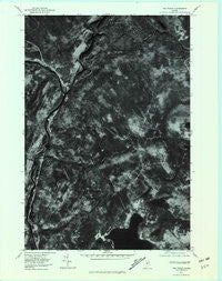 The Forks Maine Historical topographic map, 1:24000 scale, 7.5 X 7.5 Minute, Year 1977