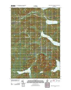 Third Musquacook Lake Maine Historical topographic map, 1:24000 scale, 7.5 X 7.5 Minute, Year 2011