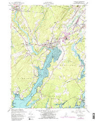 Thomaston Maine Historical topographic map, 1:24000 scale, 7.5 X 7.5 Minute, Year 1955