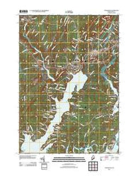 Thomaston Maine Historical topographic map, 1:24000 scale, 7.5 X 7.5 Minute, Year 2011