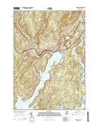 Thomaston Maine Current topographic map, 1:24000 scale, 7.5 X 7.5 Minute, Year 2014