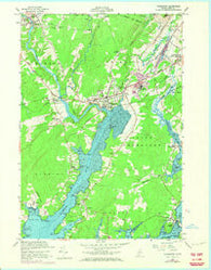 Thomaston Maine Historical topographic map, 1:24000 scale, 7.5 X 7.5 Minute, Year 1955