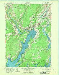 Thomaston Maine Historical topographic map, 1:24000 scale, 7.5 X 7.5 Minute, Year 1955