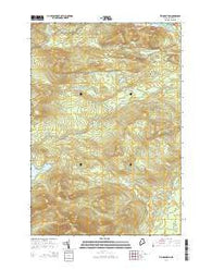 Tim Mountain Maine Current topographic map, 1:24000 scale, 7.5 X 7.5 Minute, Year 2014