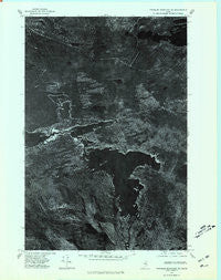 Traveler Mountain NE Maine Historical topographic map, 1:24000 scale, 7.5 X 7.5 Minute, Year 1975