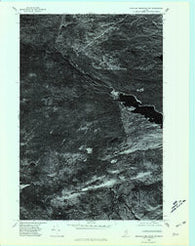 Traveler Mountain NW Maine Historical topographic map, 1:24000 scale, 7.5 X 7.5 Minute, Year 1975