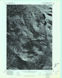 Traveler Mountain SW Maine Historical topographic map, 1:24000 scale, 7.5 X 7.5 Minute, Year 1975