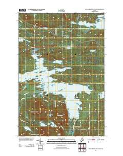 Trout Brook Mountain Maine Historical topographic map, 1:24000 scale, 7.5 X 7.5 Minute, Year 2011