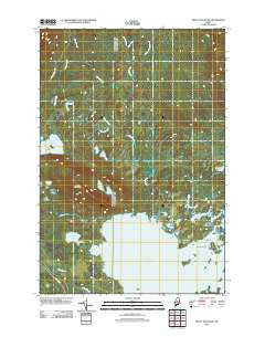 Trout Mountain Maine Historical topographic map, 1:24000 scale, 7.5 X 7.5 Minute, Year 2011