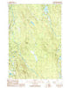 Tug Mountain Maine Historical topographic map, 1:24000 scale, 7.5 X 7.5 Minute, Year 1990