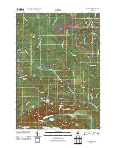 Tunk Mountain Maine Historical topographic map, 1:24000 scale, 7.5 X 7.5 Minute, Year 2011