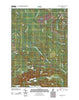 Tunk Mountain Maine Historical topographic map, 1:24000 scale, 7.5 X 7.5 Minute, Year 2011