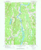 Turner Center Maine Historical topographic map, 1:24000 scale, 7.5 X 7.5 Minute, Year 1967