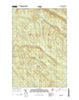 Ugh Lake Maine Current topographic map, 1:24000 scale, 7.5 X 7.5 Minute, Year 2014