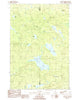 Umcolcus Lake Maine Historical topographic map, 1:24000 scale, 7.5 X 7.5 Minute, Year 1986