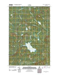 Umcolcus Lake Maine Historical topographic map, 1:24000 scale, 7.5 X 7.5 Minute, Year 2011