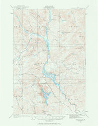 Umsaskis Lake Maine Historical topographic map, 1:62500 scale, 15 X 15 Minute, Year 1932