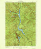 Umsaskis Lake Maine Historical topographic map, 1:62500 scale, 15 X 15 Minute, Year 1935