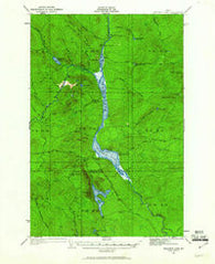 Umsaskis Lake Maine Historical topographic map, 1:62500 scale, 15 X 15 Minute, Year 1932