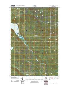 Umsaskis Lake East Maine Historical topographic map, 1:24000 scale, 7.5 X 7.5 Minute, Year 2011