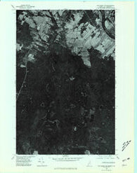 Van Buren SW Maine Historical topographic map, 1:24000 scale, 7.5 X 7.5 Minute, Year 1975