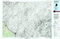 Van Buren Maine Historical topographic map, 1:100000 scale, 30 X 60 Minute, Year 1993