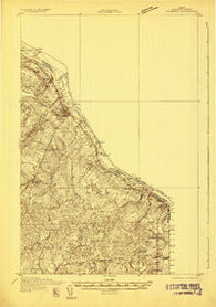 Van Buren Maine Historical topographic map, 1:48000 scale, 15 X 15 Minute, Year 1931