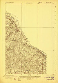 Van Buren Maine Historical topographic map, 1:48000 scale, 15 X 15 Minute, Year 1931