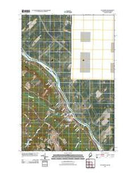 Van Buren Maine Historical topographic map, 1:24000 scale, 7.5 X 7.5 Minute, Year 2011
