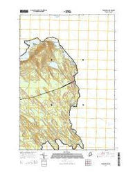 Vanceboro Maine Current topographic map, 1:24000 scale, 7.5 X 7.5 Minute, Year 2014