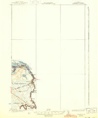 Vanceboro Maine Historical topographic map, 1:62500 scale, 15 X 15 Minute, Year 1933
