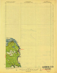 Vanceboro Maine Historical topographic map, 1:62500 scale, 15 X 15 Minute, Year 1933