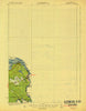 Vanceboro Maine Historical topographic map, 1:62500 scale, 15 X 15 Minute, Year 1933