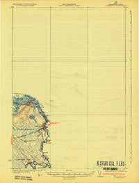 Vanceboro Maine Historical topographic map, 1:62500 scale, 15 X 15 Minute, Year 1933