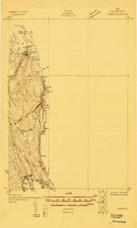 Vanceboro Maine Historical topographic map, 1:48000 scale, 15 X 15 Minute, Year 1930
