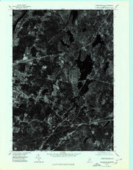 Vassalboro SW Maine Historical topographic map, 1:24000 scale, 7.5 X 7.5 Minute, Year 1975