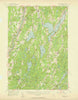 Vassalboro Maine Historical topographic map, 1:62500 scale, 15 X 15 Minute, Year 1956