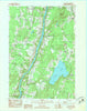 Vassalboro Maine Historical topographic map, 1:24000 scale, 7.5 X 7.5 Minute, Year 1983