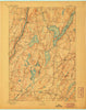 Vassalboro Maine Historical topographic map, 1:62500 scale, 15 X 15 Minute, Year 1893